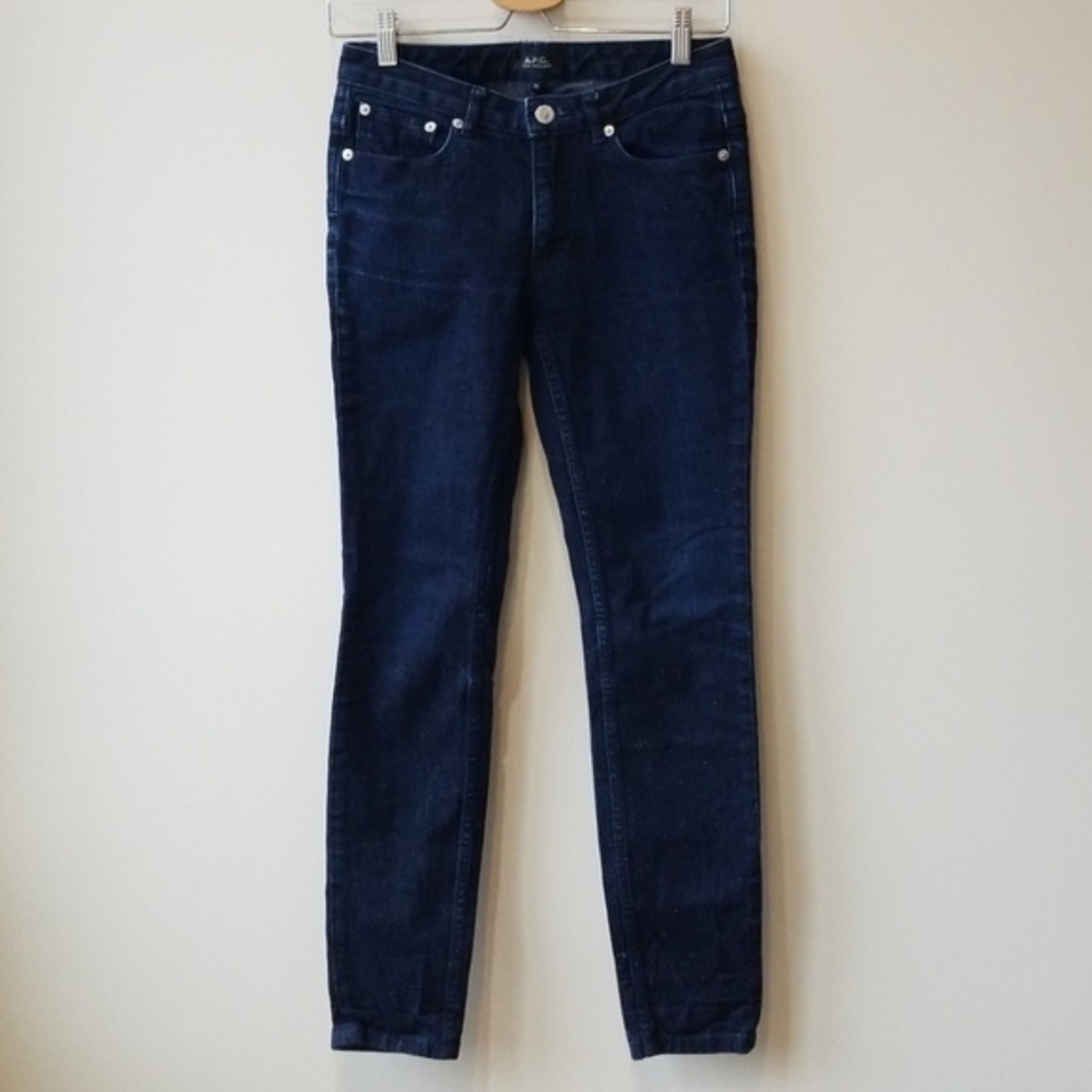 COPY - APC Sz 25 Jean Moulant Raw Denim Skinny Jeans